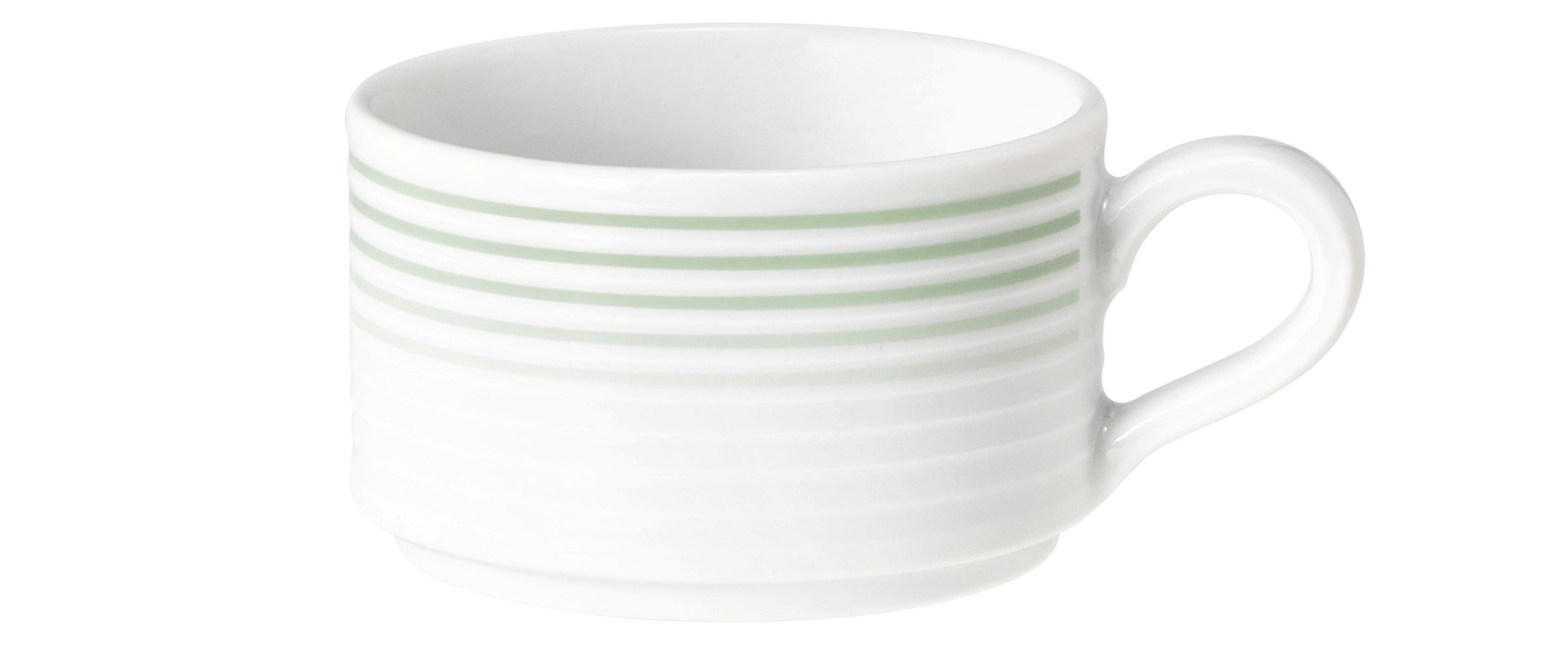 Espressotasse rund mit Relief 0,09l BLUES salbeigrün Espressotasse rund mit Relief 0,09l BLUES salbeigrün