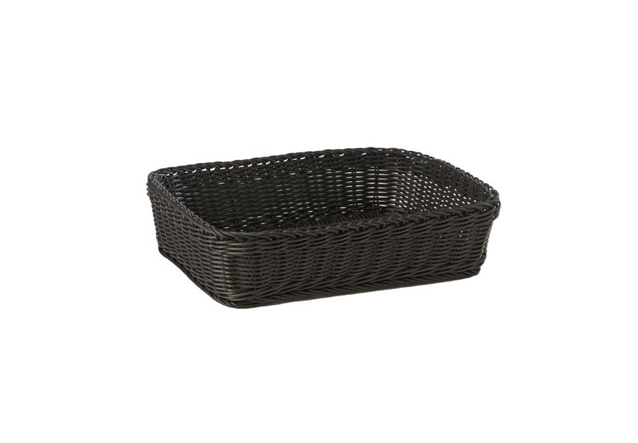 Korb rechteckig 40x30cm H:10cm PROFI LINE schwarz