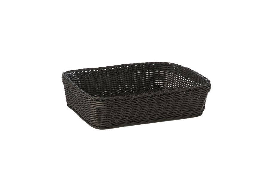 07950 Korb rechteckig 40x30cm H:10cm PROFI LINE schwarz