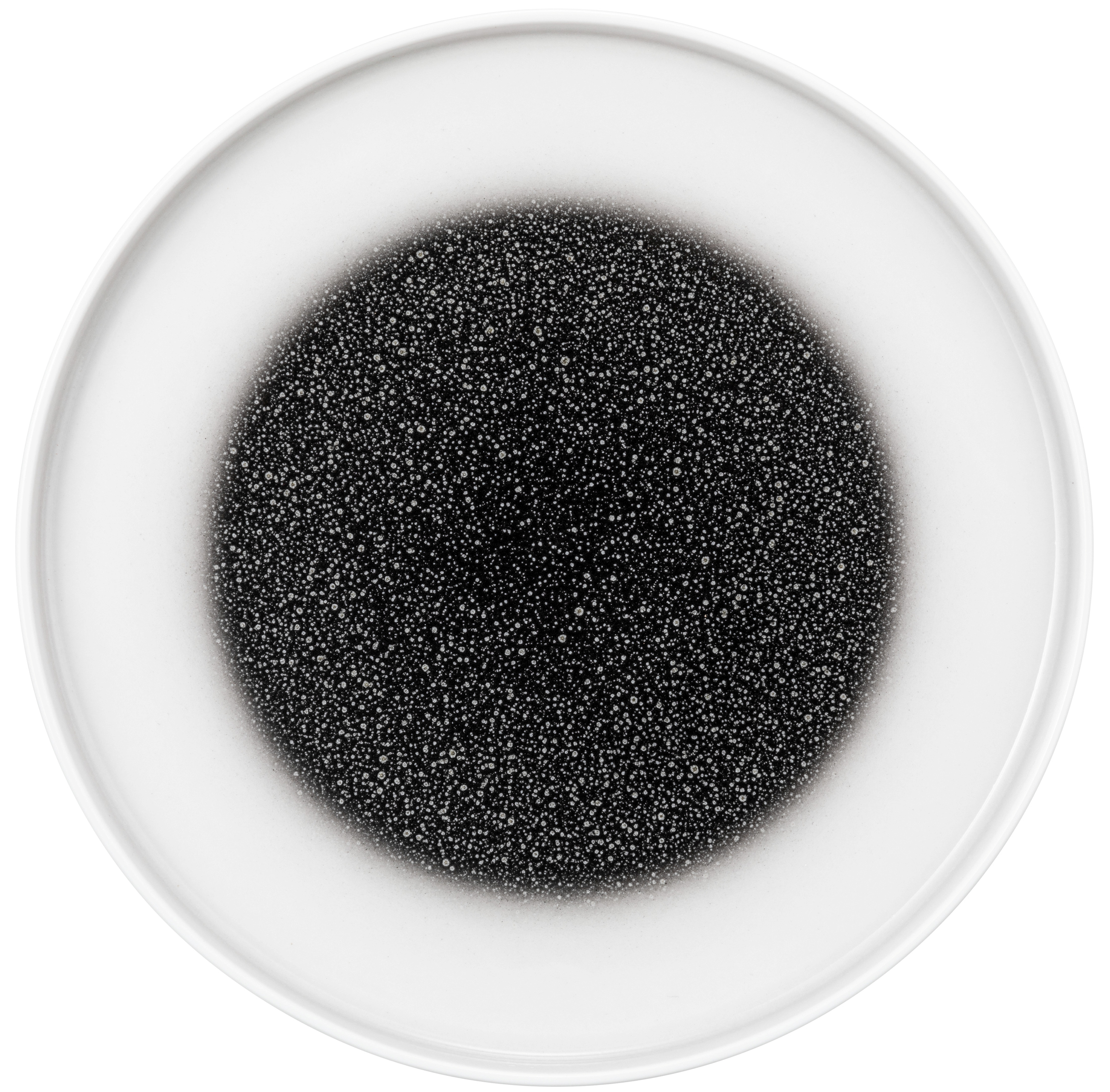 Teller rund flach rund 30cm M5397-30 GOOD MOOD intense spotted black Teller rund flach rund 30cm M5397-30 GOOD MOOD intense spotted black
