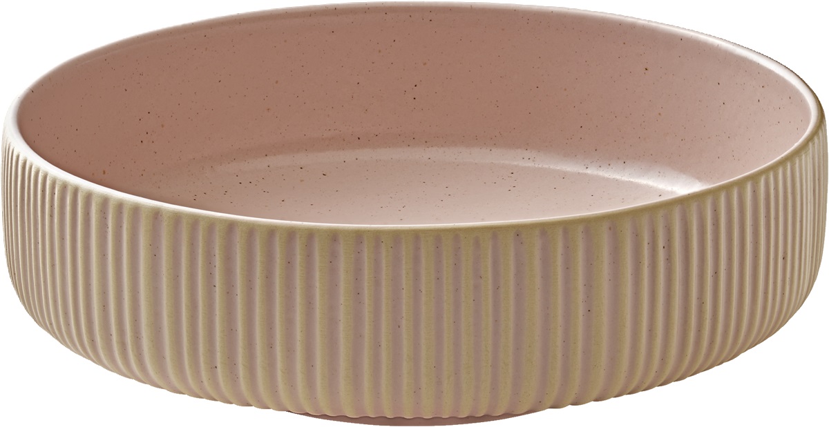 Schale rund 16cm 0,71l NARA RELIEF rosé