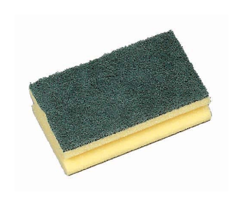 70617 10 Stück Schwämme gelb-grün groß