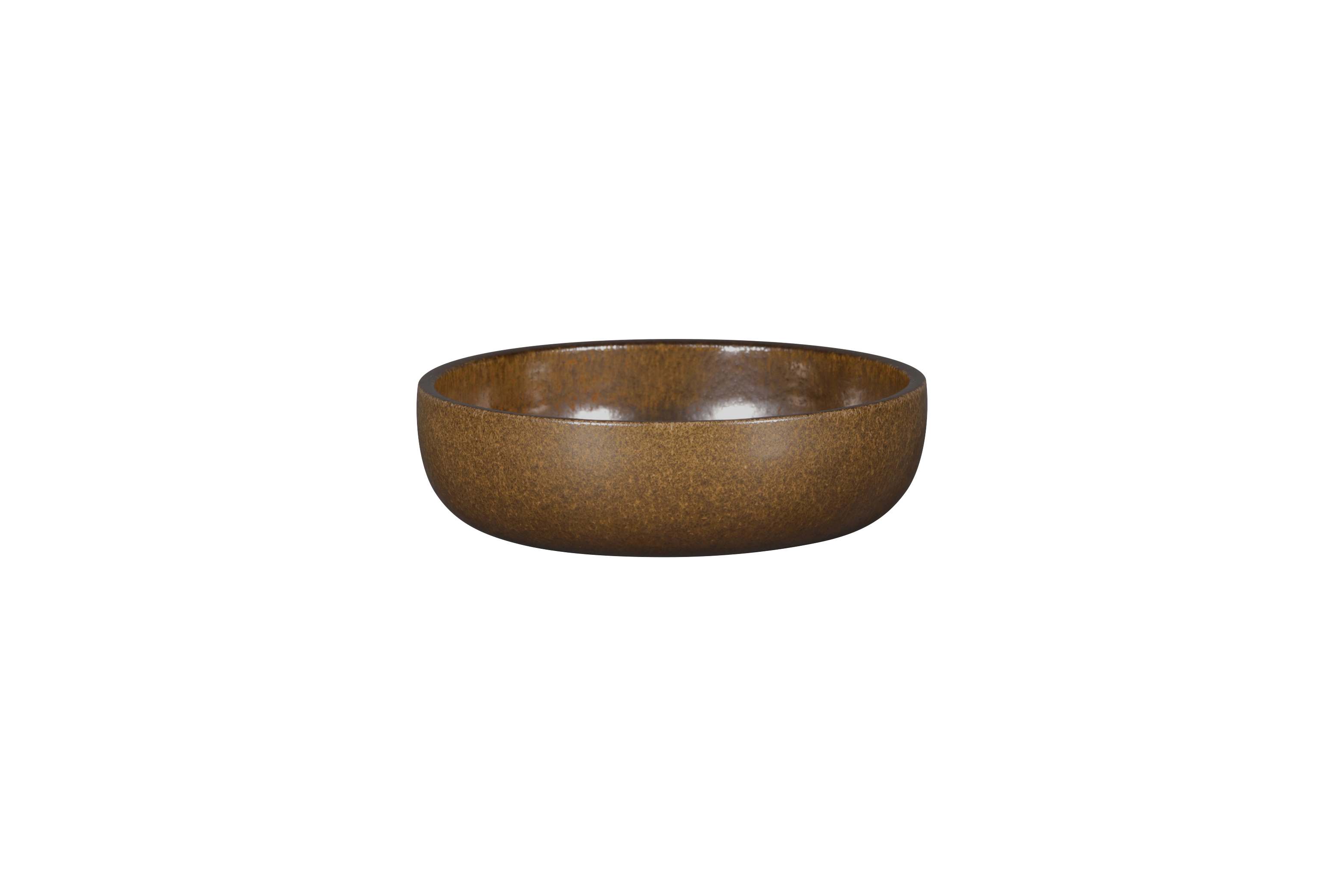 Teller tief 16cm RAKSTONE EASE rust brown