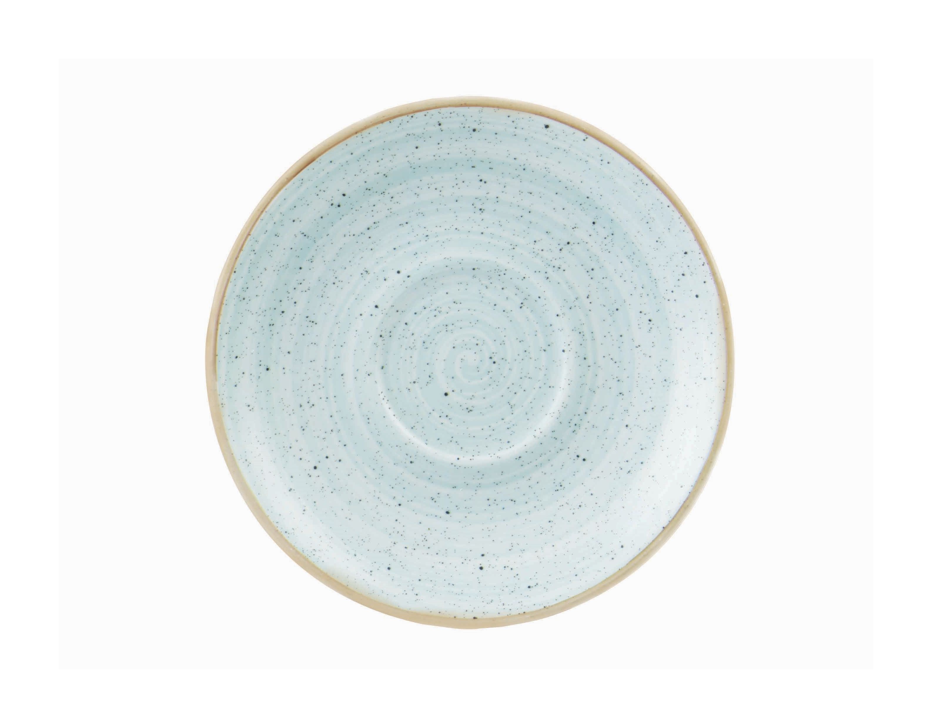 Untertasse 16cm STONECAST duck egg blue