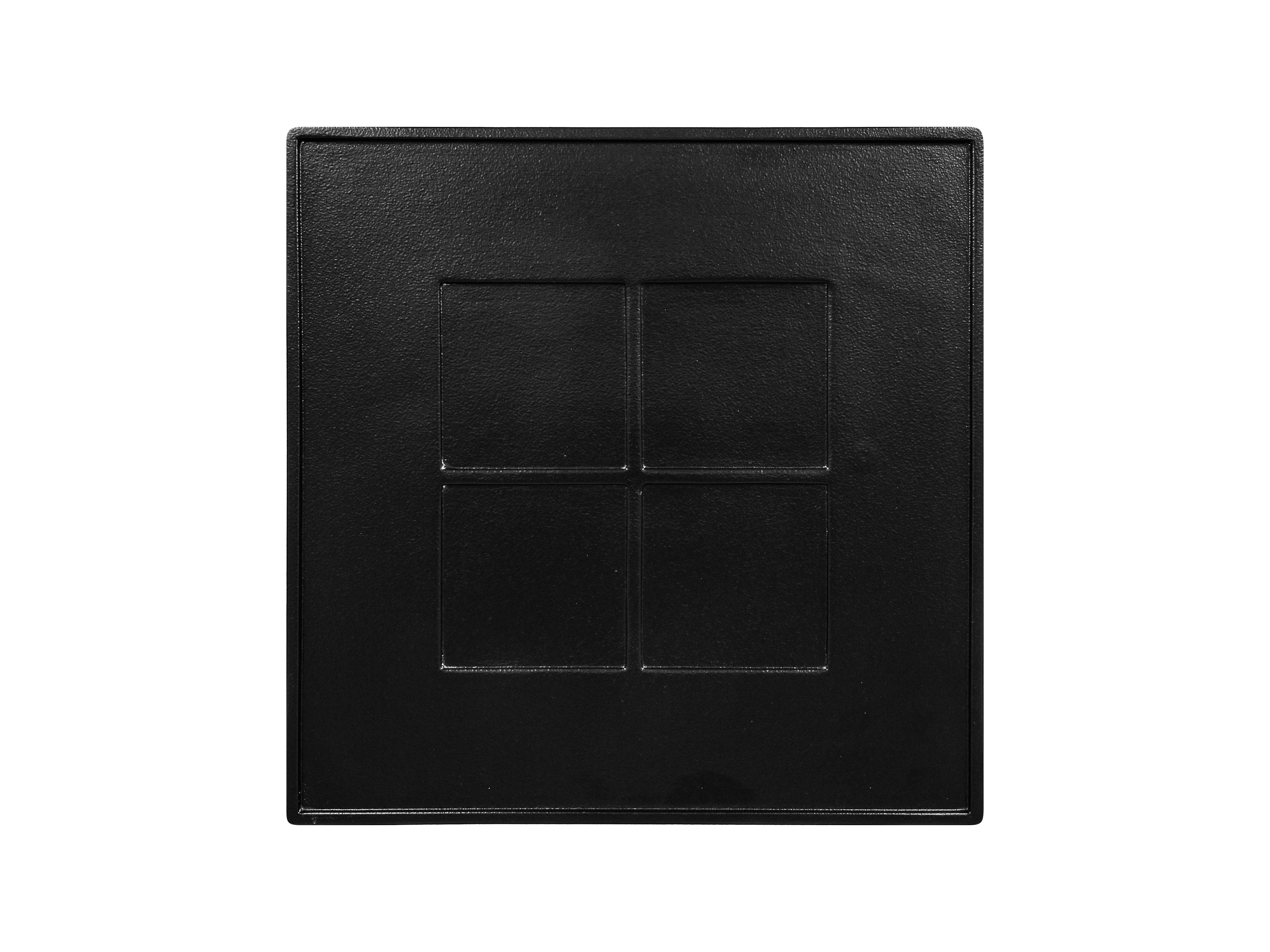 Platte quadratisch Amai 30x30cm EPIC SENSATION schwarz