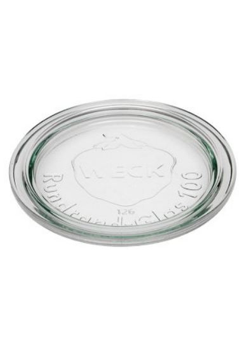 132419 84 Stück Glasdeckel 100mm WECK