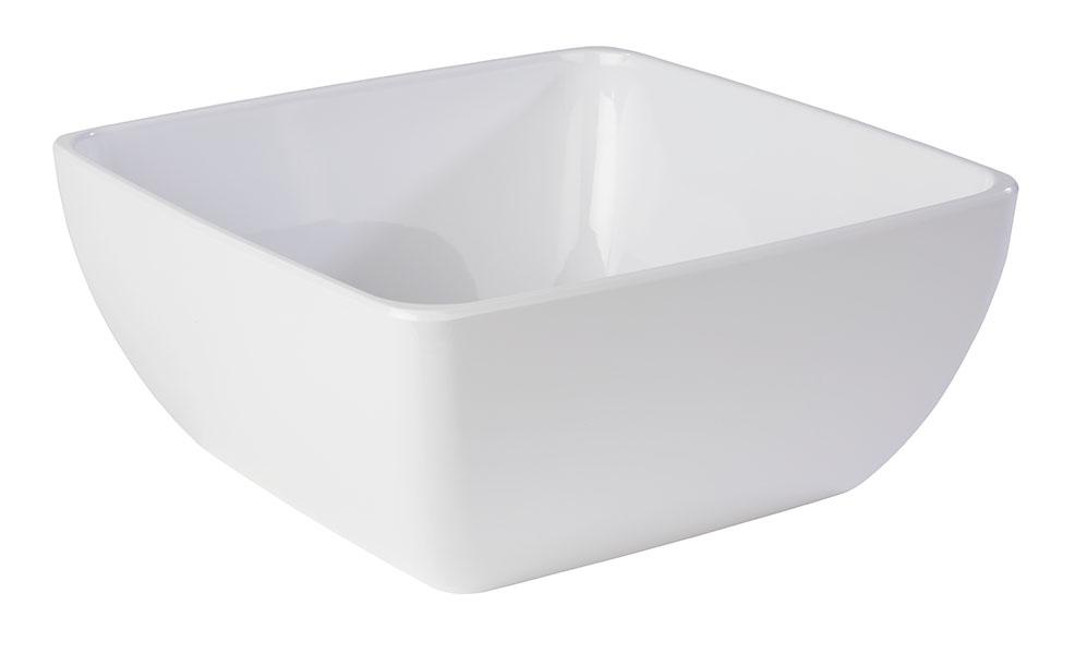 Schale 32x32cm H:14cm PURE weiß Schale 32x32cm H:14cm PURE weiß