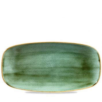 Platte eckig 29,8x15,3cm STONECAST samphire green