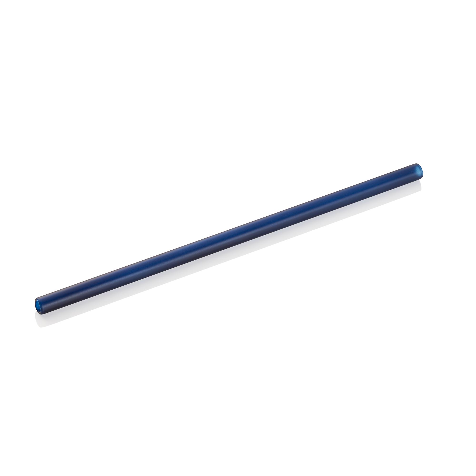 Glastrinkhalm mit Bürste Set 20cm Ø8mm Set á 50 Stück NOCTURN Glas blue Glastrinkhalm mit Bürste Set 20cm Ø8mm Set á 50 Stück NOCTURN Glas blue