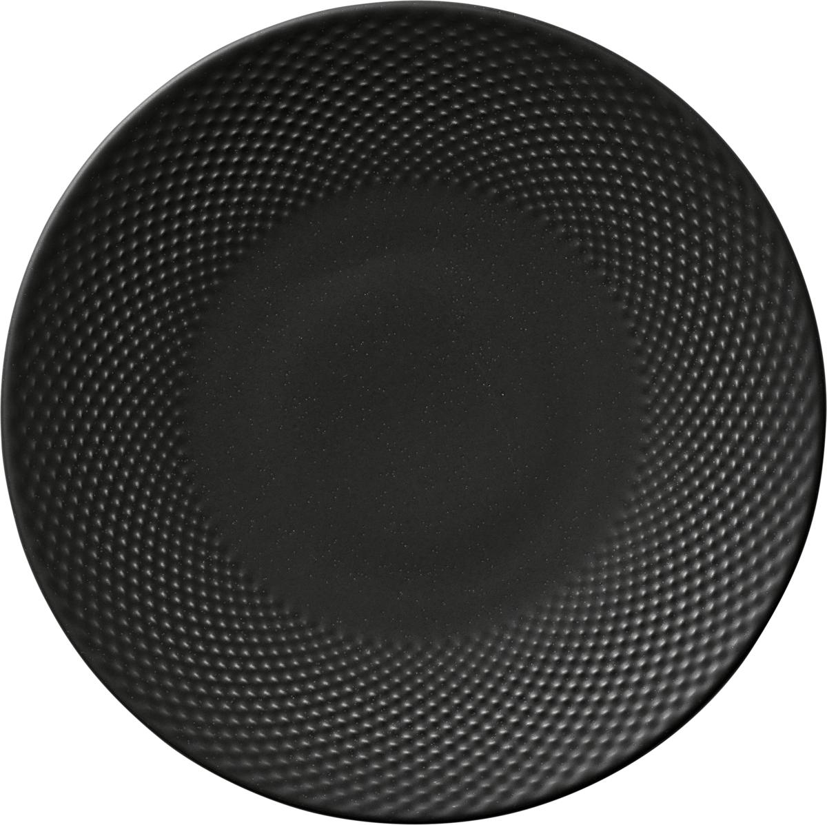 Teller flach coup Relief coal 24cm PINE