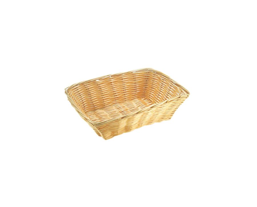 Buffet-Korb rechteckig 22x15cm H:6cm BASIC beige