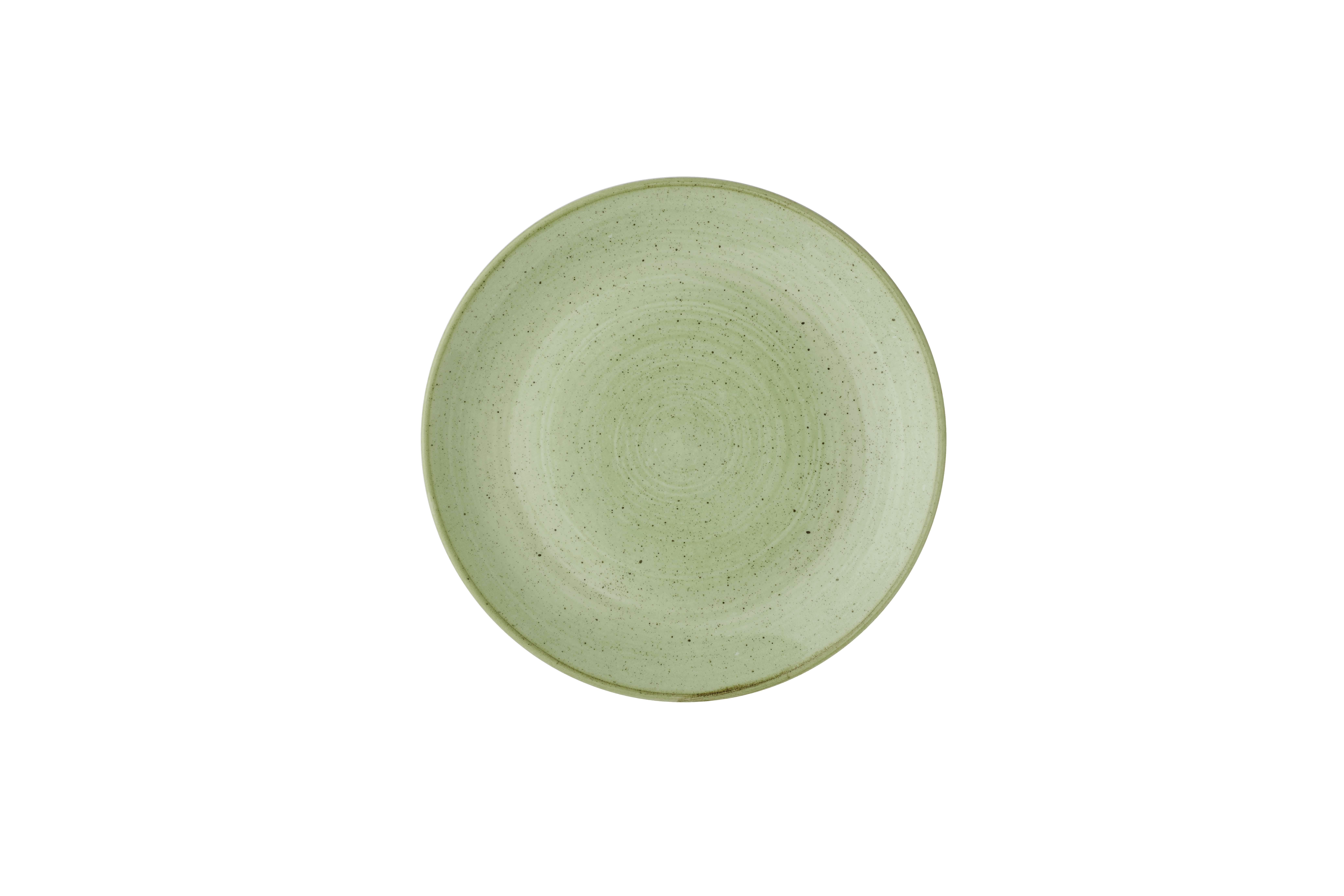 Teller flach coup 26cm STONECAST sage green