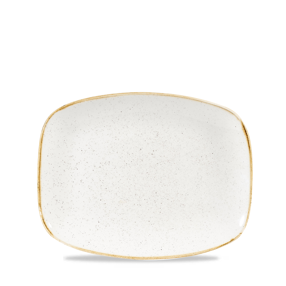 Platte 26,1x20,2cm No. 7 STONECAST barley white