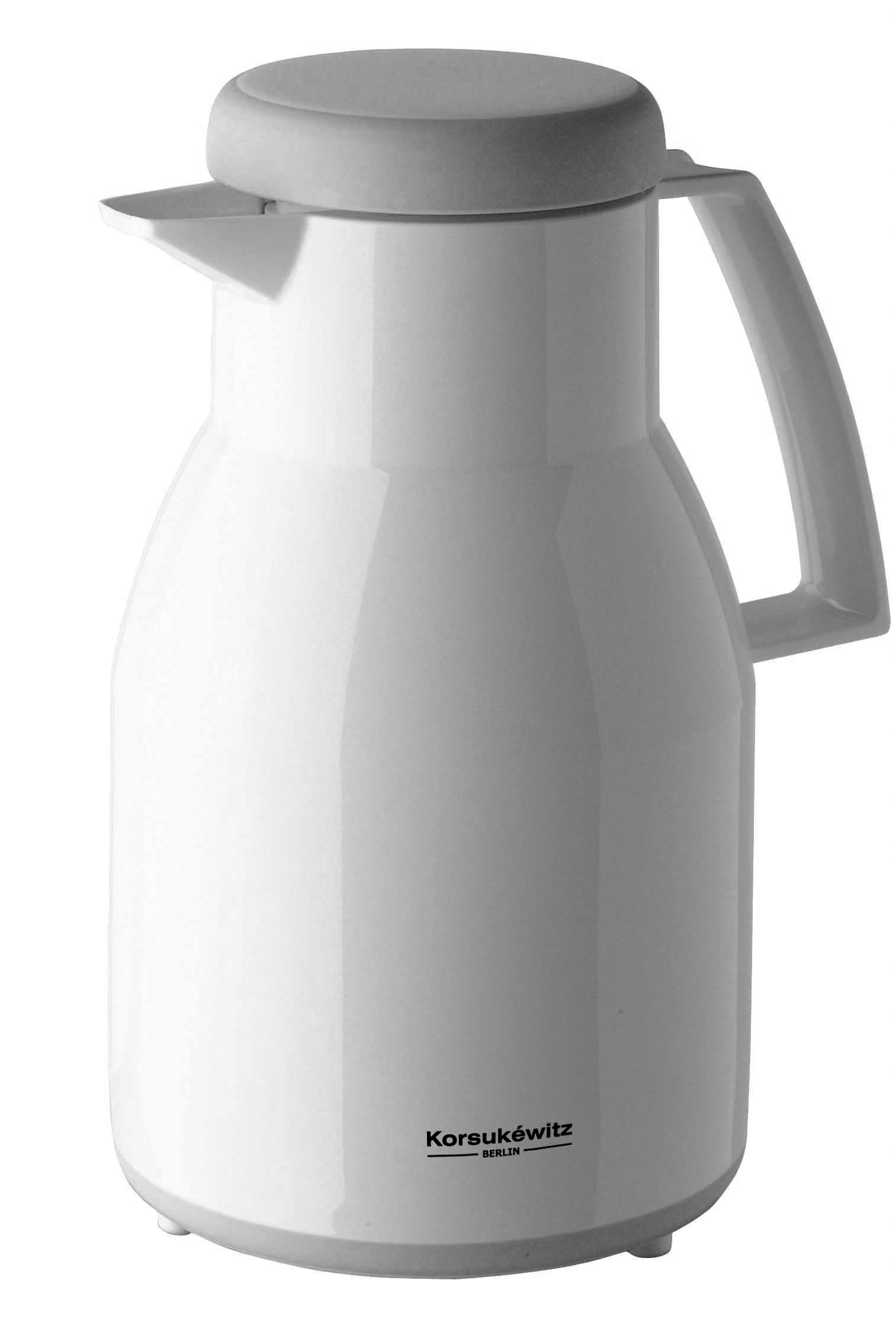 Isolierkanne 1l WASH Kunststoff weiß Isolierkanne 1l WASH Kunststoff weiß
