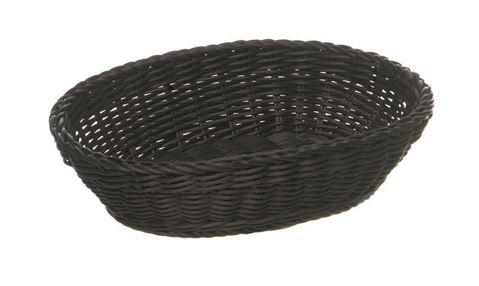 98938 Korb oval 32x23cm H:7cm PROFI LINE schwarz