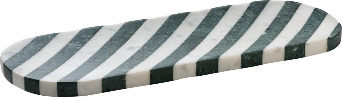 Platte oval white green 32x12cm SPOTLIGHTS Platte oval white green 32x12cm SPOTLIGHTS