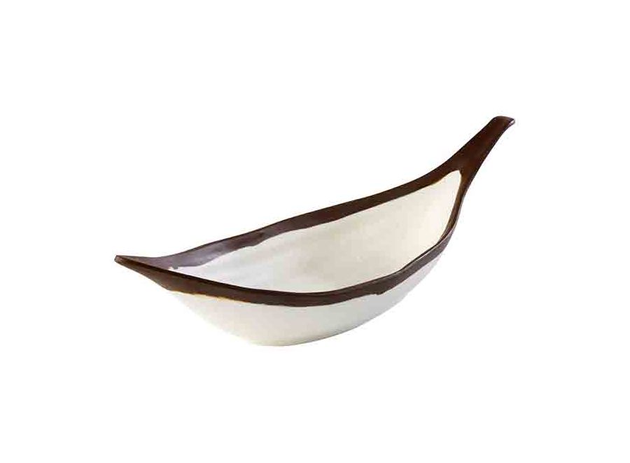 126428 Blattschale CROCKER mit Rand 30,5x10cm H:7,5cm