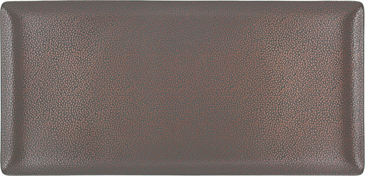 Platte rechteckig coup 42x20cm PURITY PEARLS METAL copper Platte rechteckig coup 42x20cm PURITY PEARLS METAL copper