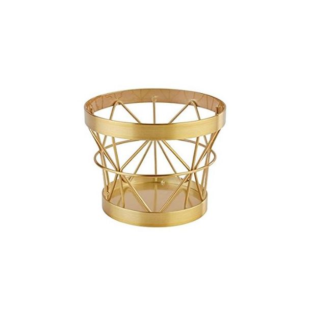 Buffetständer BASKETS D:10,5 / 8,5cm H:8cm gold-look