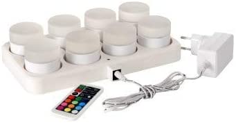 152583 LED-Mini-Lampen-Set 8er wiederaufladbar