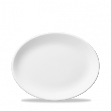 144685 Platte oval 30,5cm WHITE