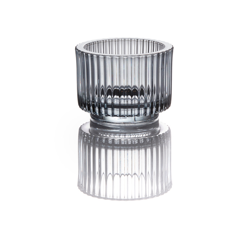 Windlicht H7cm STYLE LIGHTS rauch Windlicht H7cm STYLE LIGHTS rauch