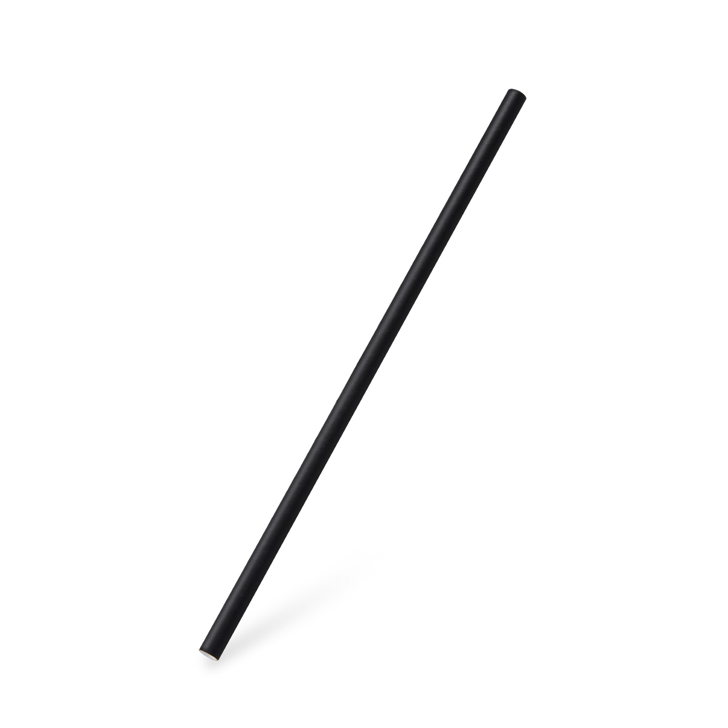 100 Stück Trinkhalm Papier JUMBO Ø8mm/25cm schwarz 100 Stück Trinkhalm Papier JUMBO Ø8mm/25cm schwarz