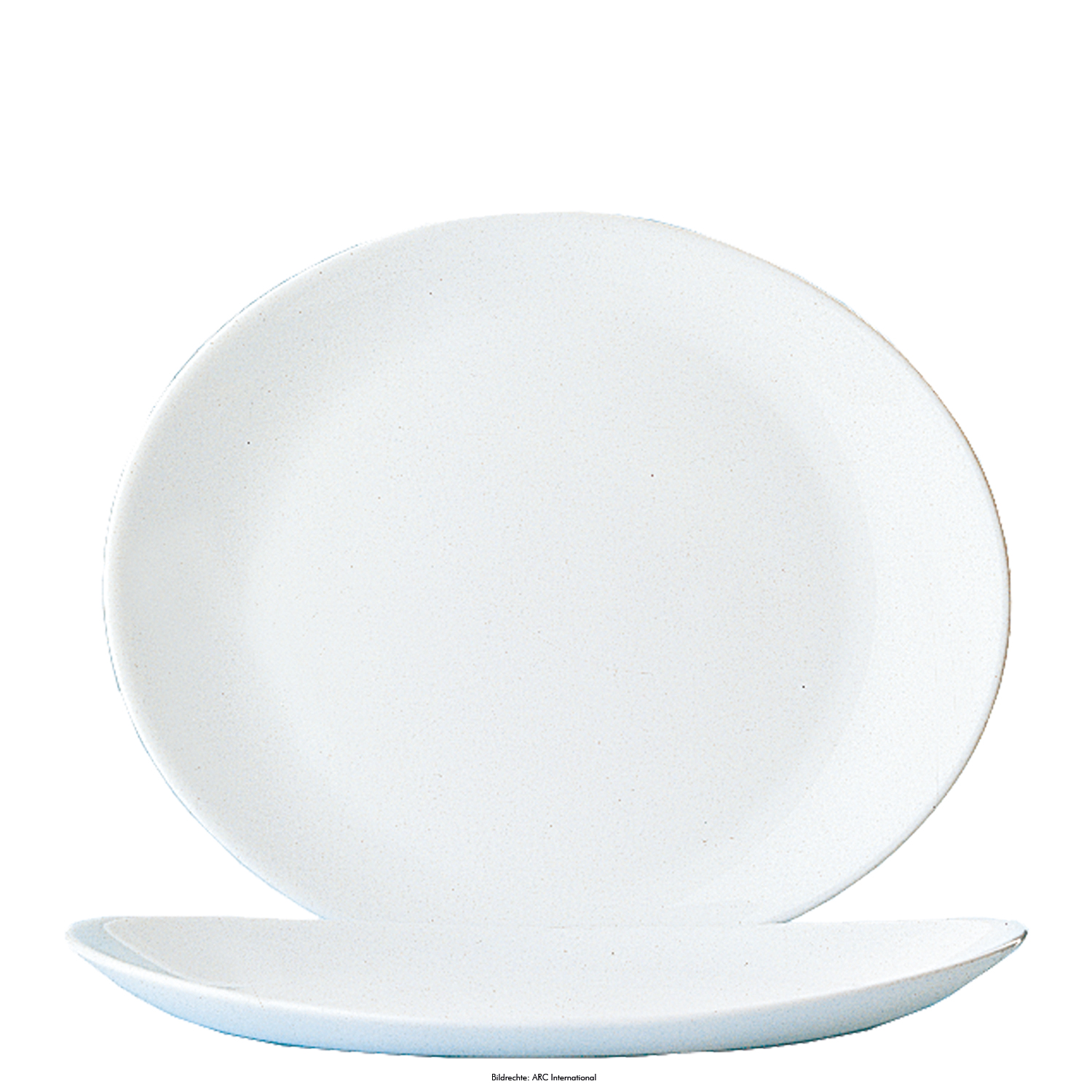 12196 Steakteller oval 30x26,1cm RESTAURANT weiß