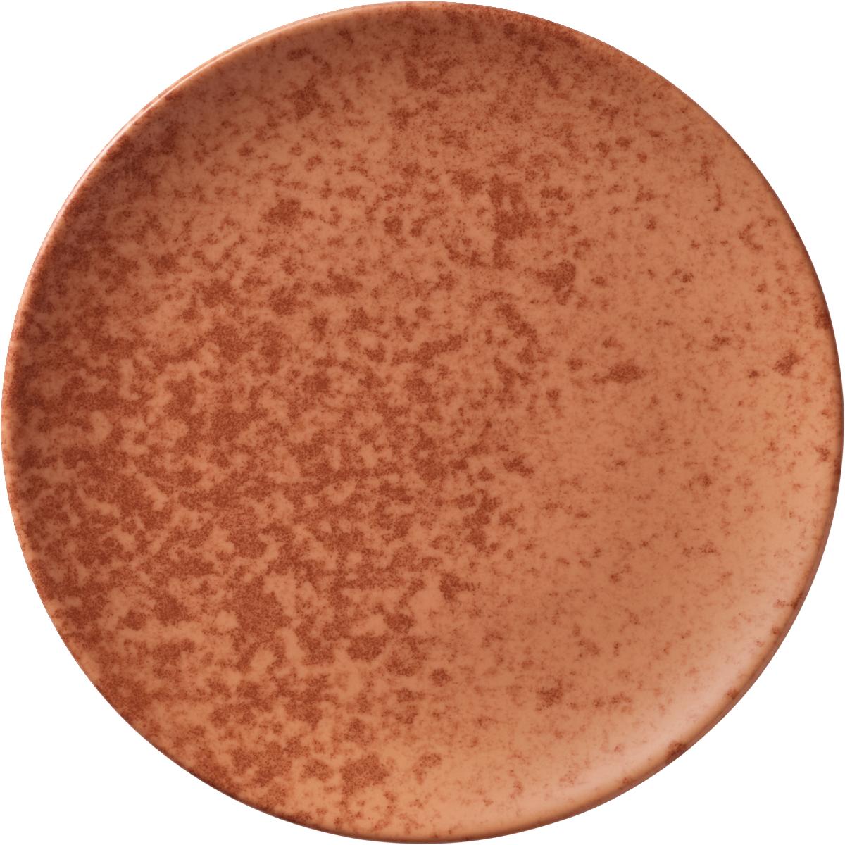Teller flach rund coup 32cm SANDSTONE ORANGE