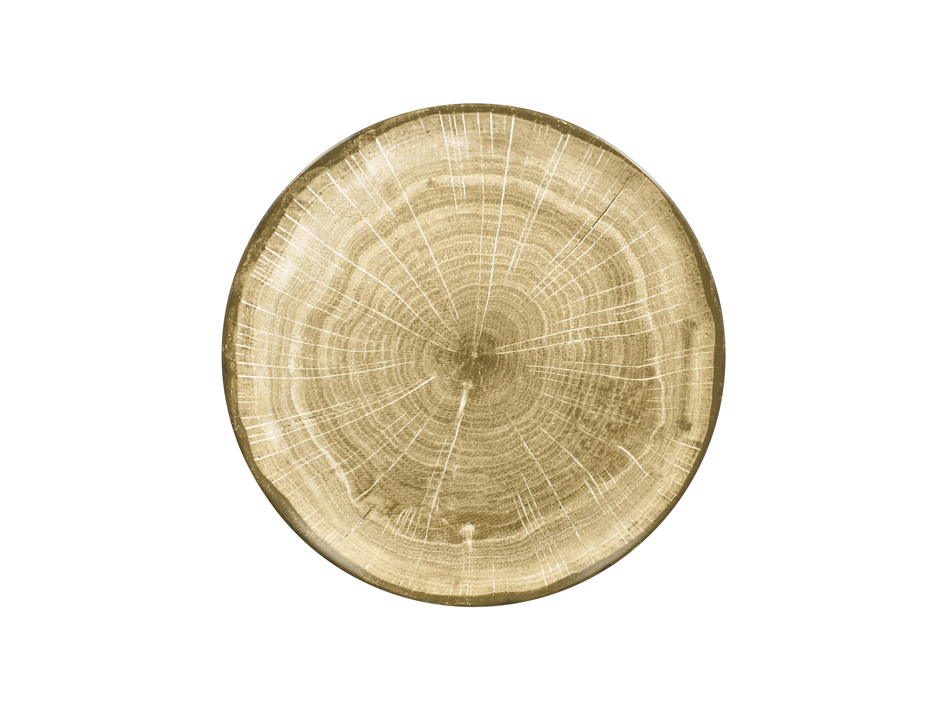 159750 Teller coup 29cm FUSION WOODART moss-green