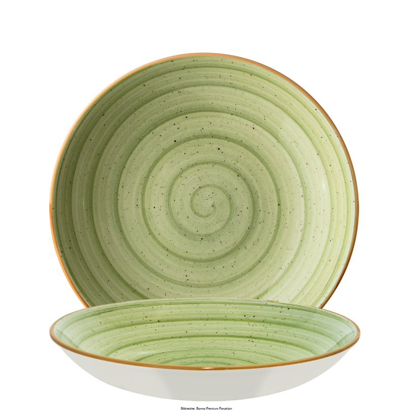 144309Bc9GQf4DLHWDQ Teller tief 20cm AURA THERAPY GOURMET