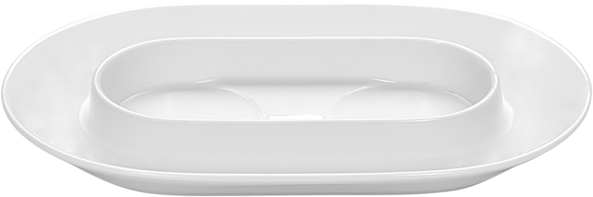 Kaffee-Untertasse oval 19x12cm COFFEE TASTING Kaffee-Untertasse oval 19x12cm COFFEE TASTING