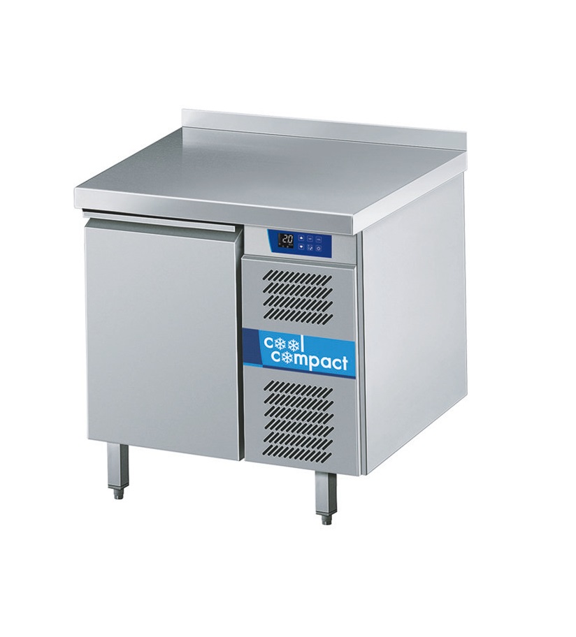 157008 Umluft-Kühltisch GN 1/1 KTM711161 mit Tischplatte, hinten aufgekantet