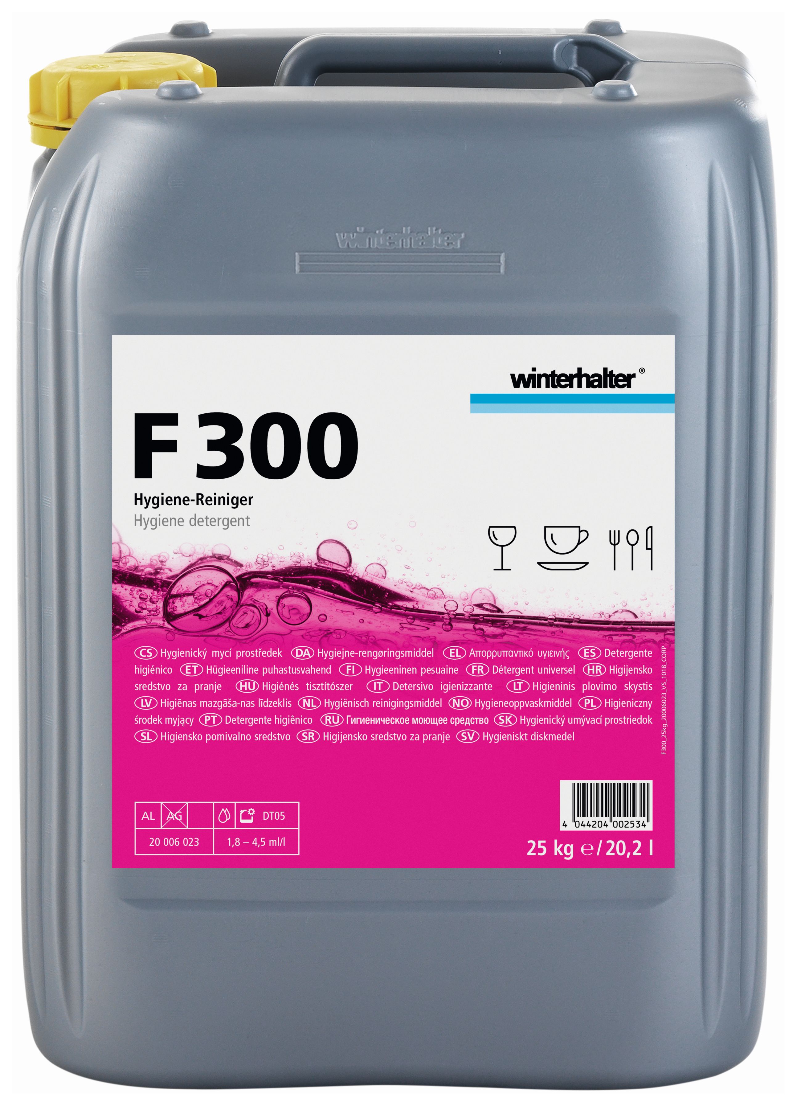 81509 Hygiene-Bistroreiniger F 300 25Kg Kanister