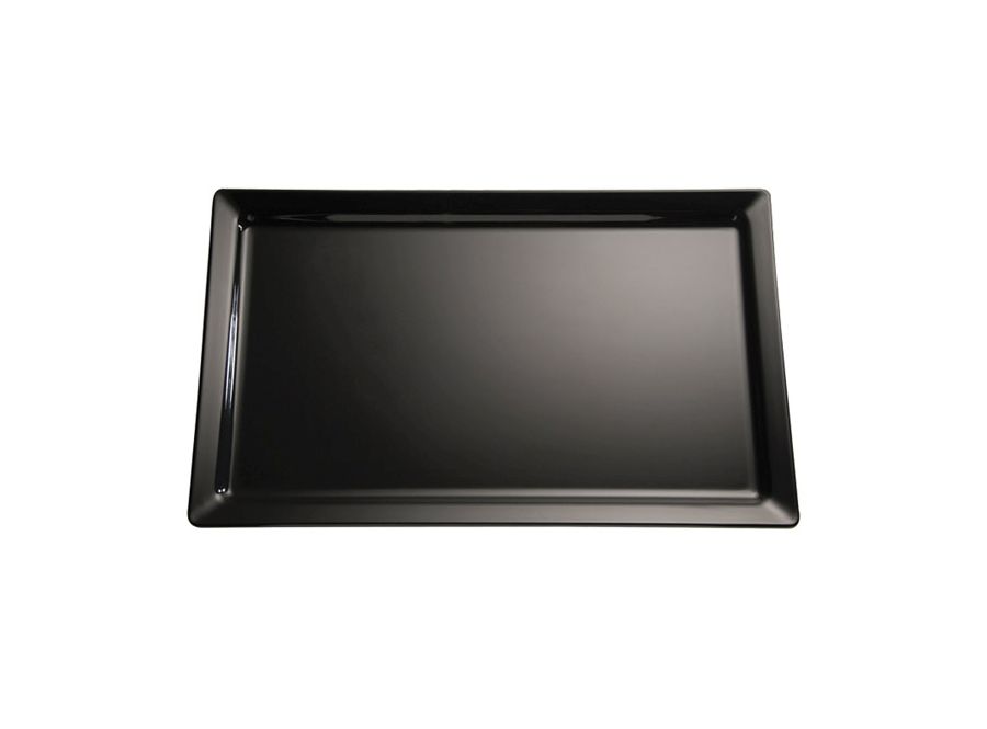 GN 1/4 Tablett PURE schwarz 26,5x16,2cm H:3cm
