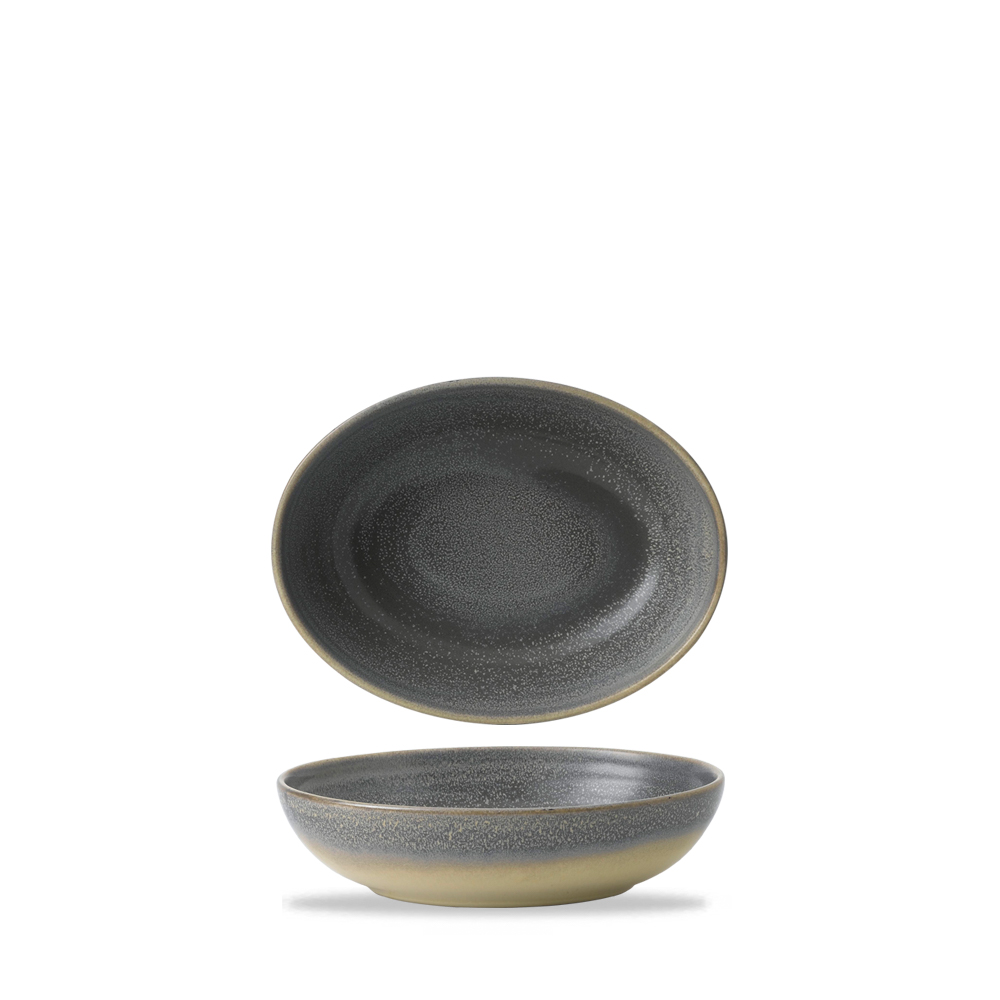 151255 Schale tief 21,6x16,4cm EVO granite