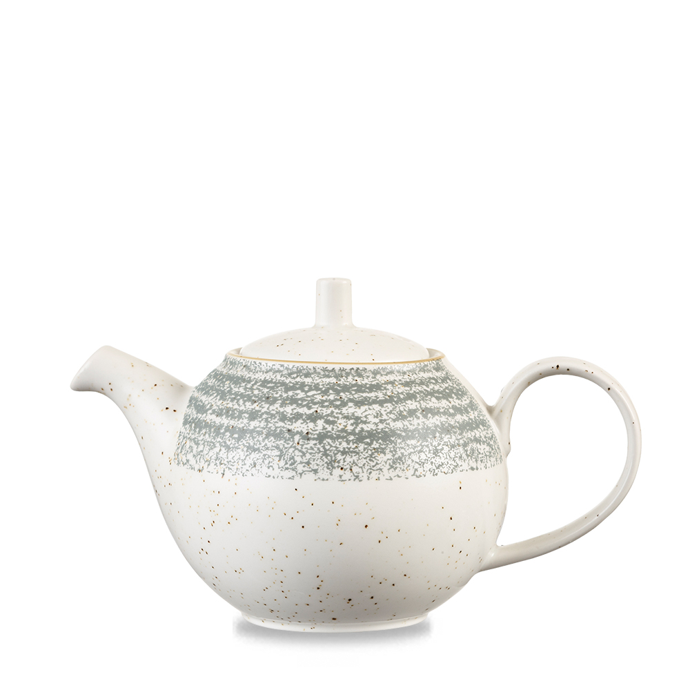 122993 Kaffee-/Teekanne 0,43l STUDIO PRINTS HOMESPUN stone grey