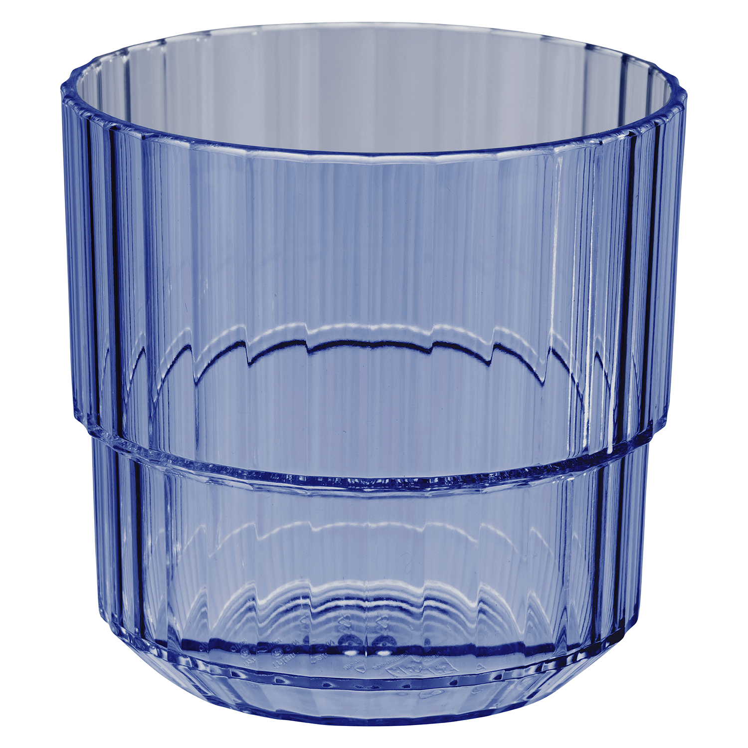 Trinkbecher Ø8,5cm H8cm LINEA blau