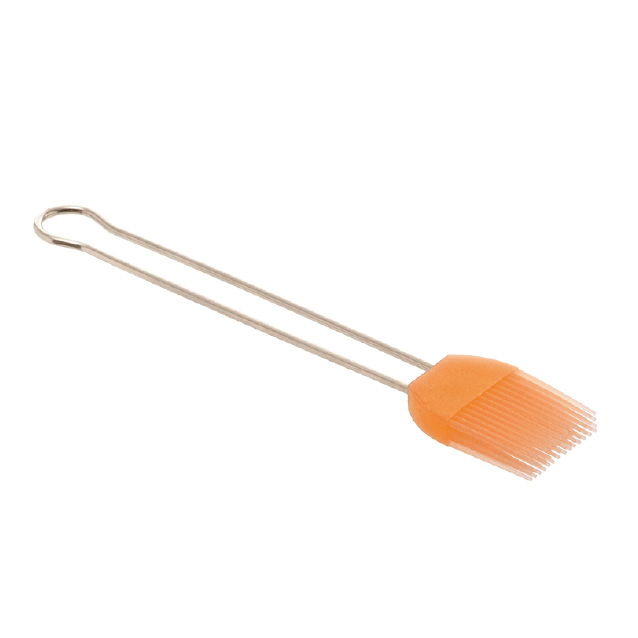 129807 Kuchenpinsel 50mm Silikon mit Metallstiel