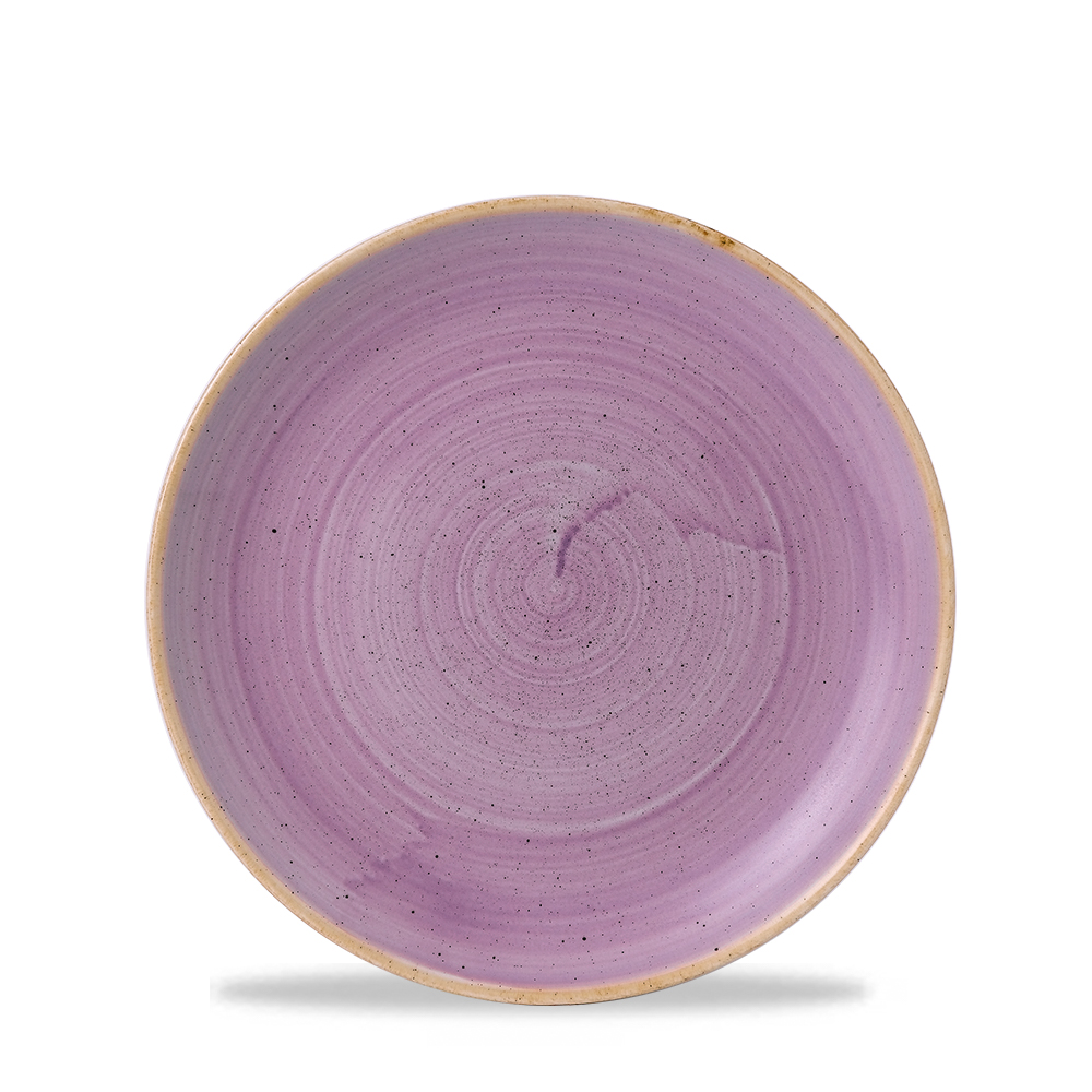 Teller flach coup 21cm STONECAST lavender