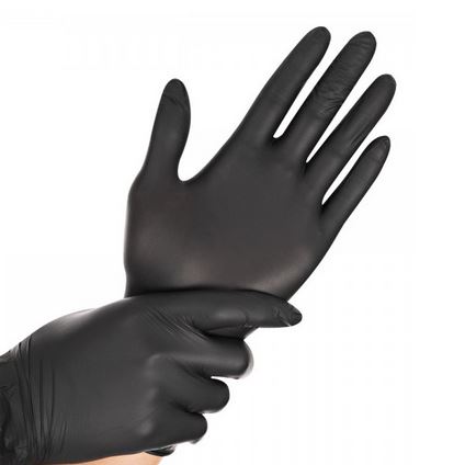 100 Stück Handschuh NITRIL SAFE LIGHT Größe XL sw