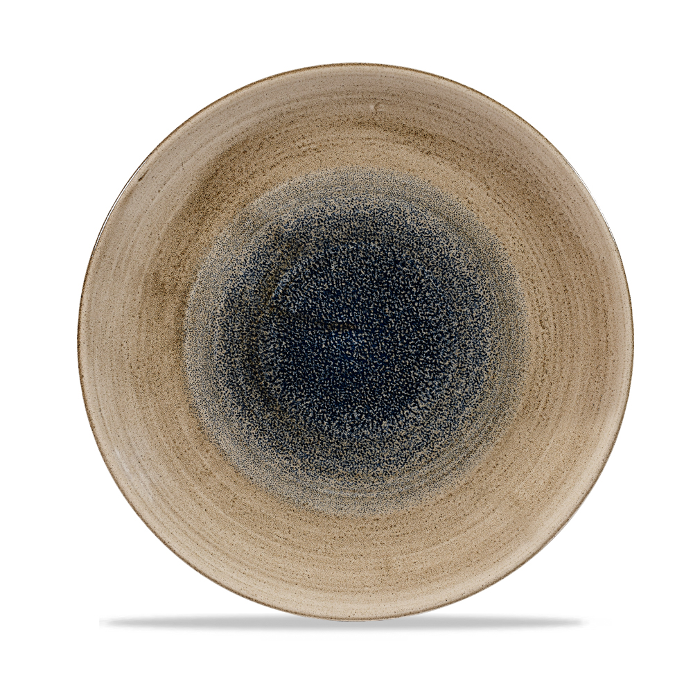 146429 Teller flach coup 26cm STONECAST AQUEOUS bayou