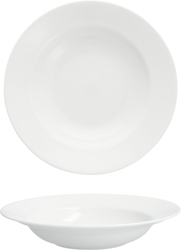 163550 Teller tief Fahne 24cm SNOW