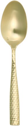 163361 Dessertlöffel LUCCA FACET gold  18/10