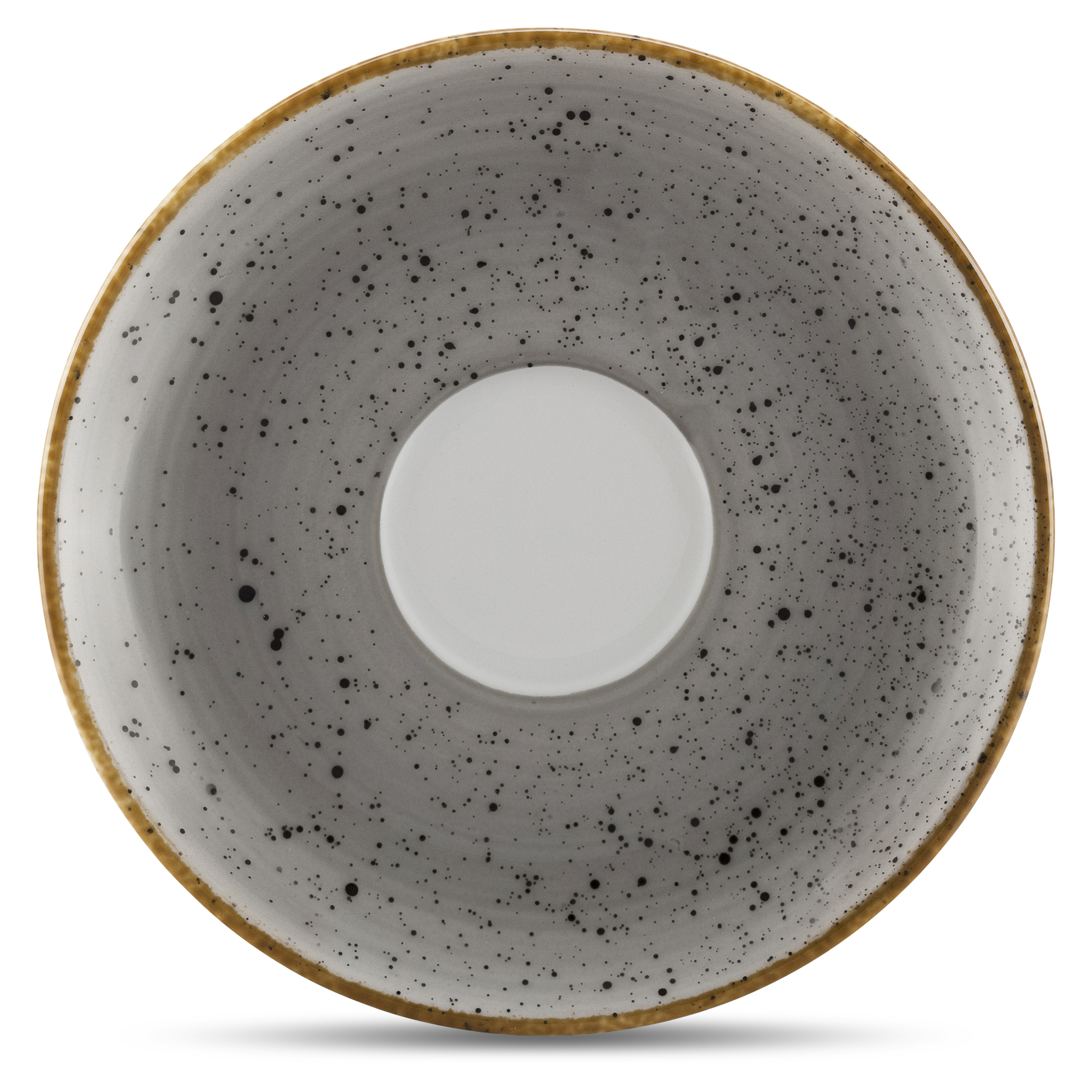 Milchkaffee-Untertasse 16cm CLASSIC dusty grey