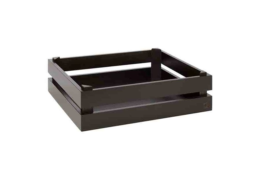 Holzbox SUPERBOX matt 35x29cm H:10,5cm, schwarz