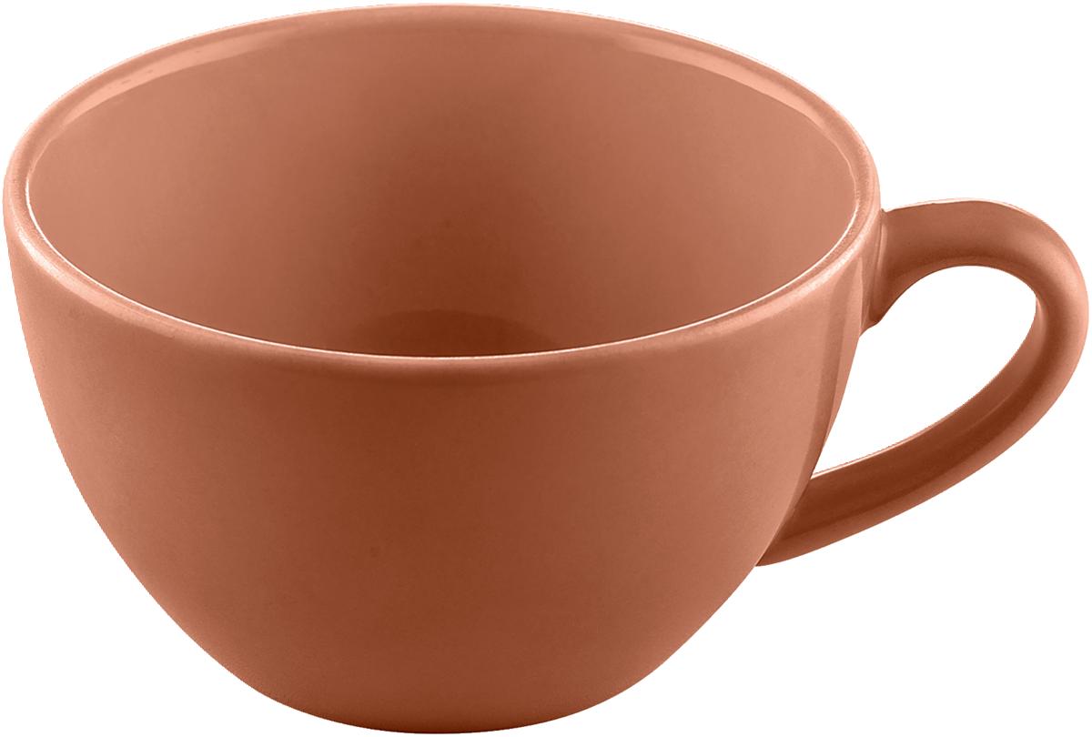 Milchkaffeetasse 0,35l SANDSTONE ORANGE UNI