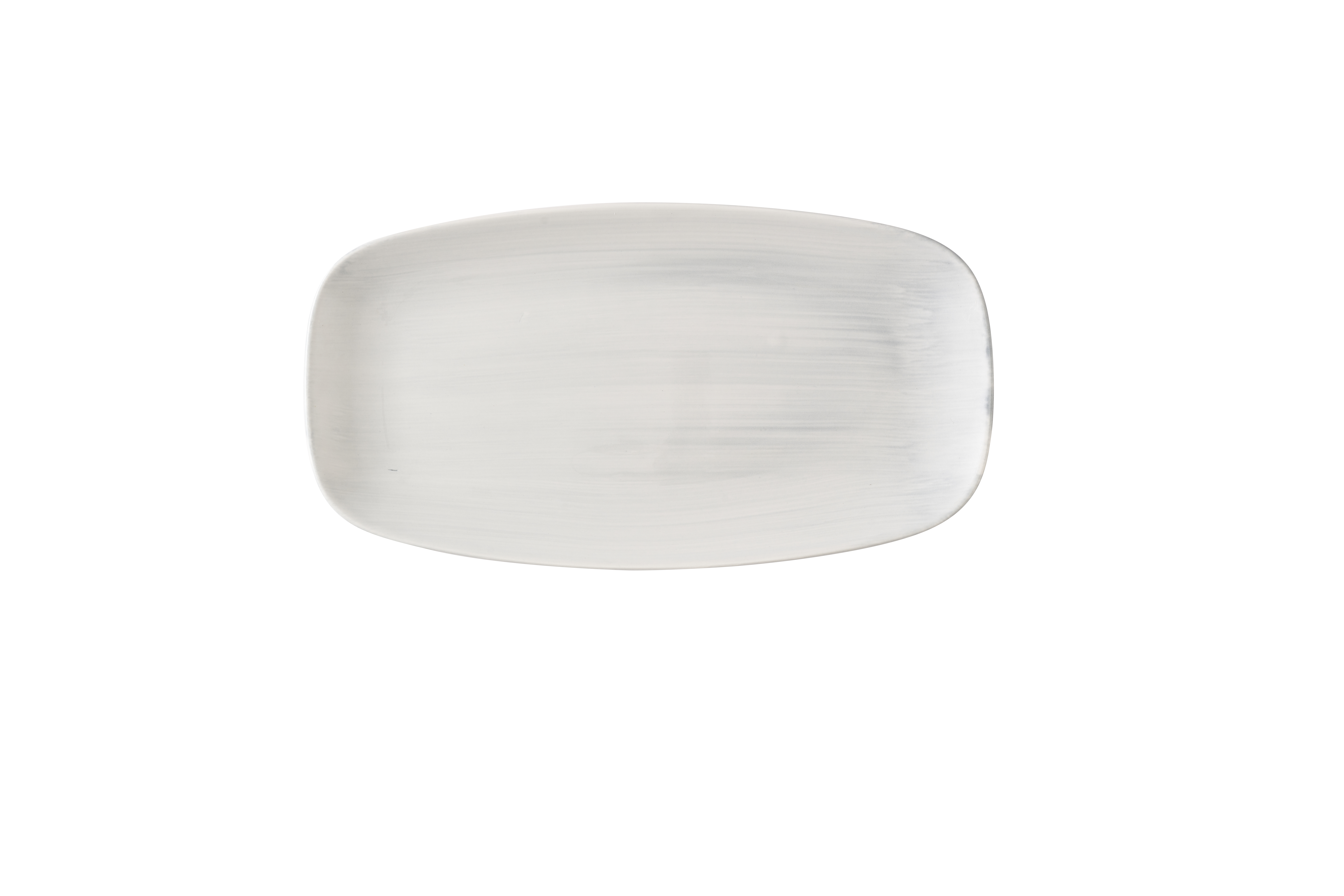 Platte oblong rechteckig 35,5x18,9cm STONECAST CANVAS grey