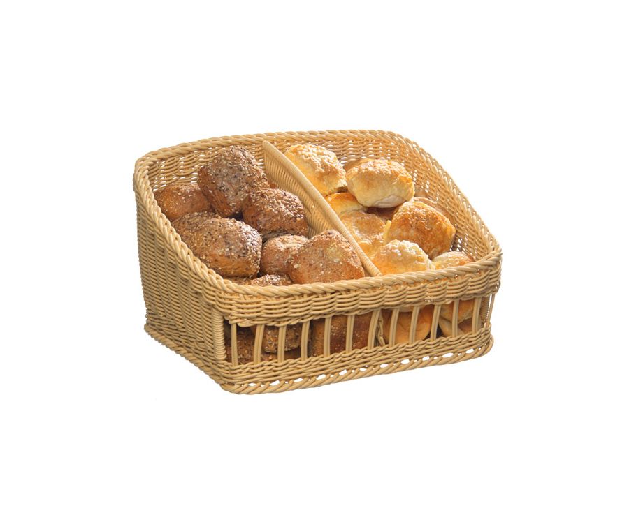98853 Systemkorb gestäbt 45x40cm H:27 / 16cm PROFI LINE beige