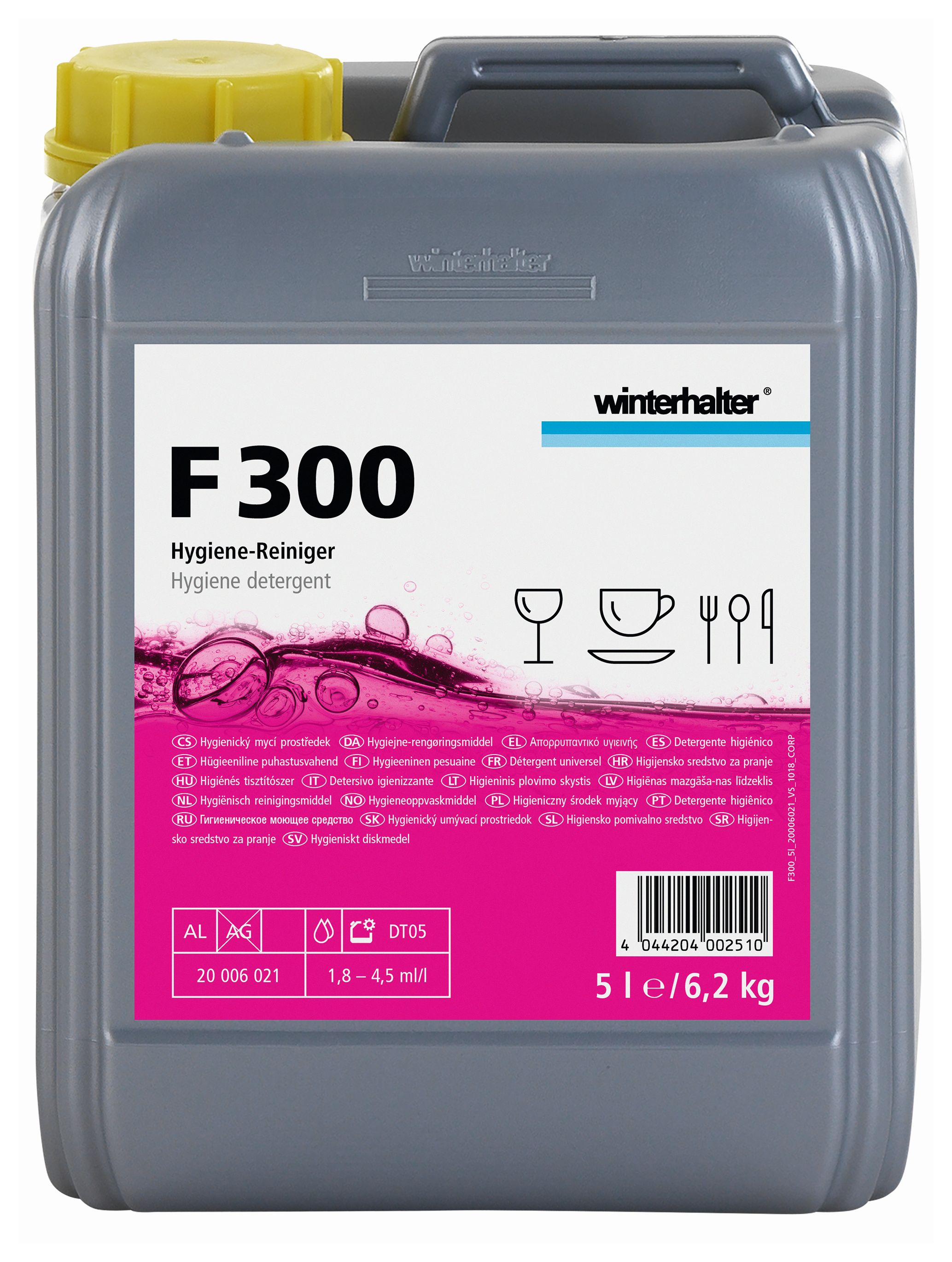 123959 Hygiene-Bistroreiniger F 300 12Kg Kanister